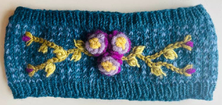 Olive Head Band in Teal