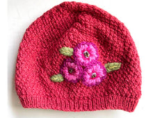 Load image into Gallery viewer, Rose Hat in Coral