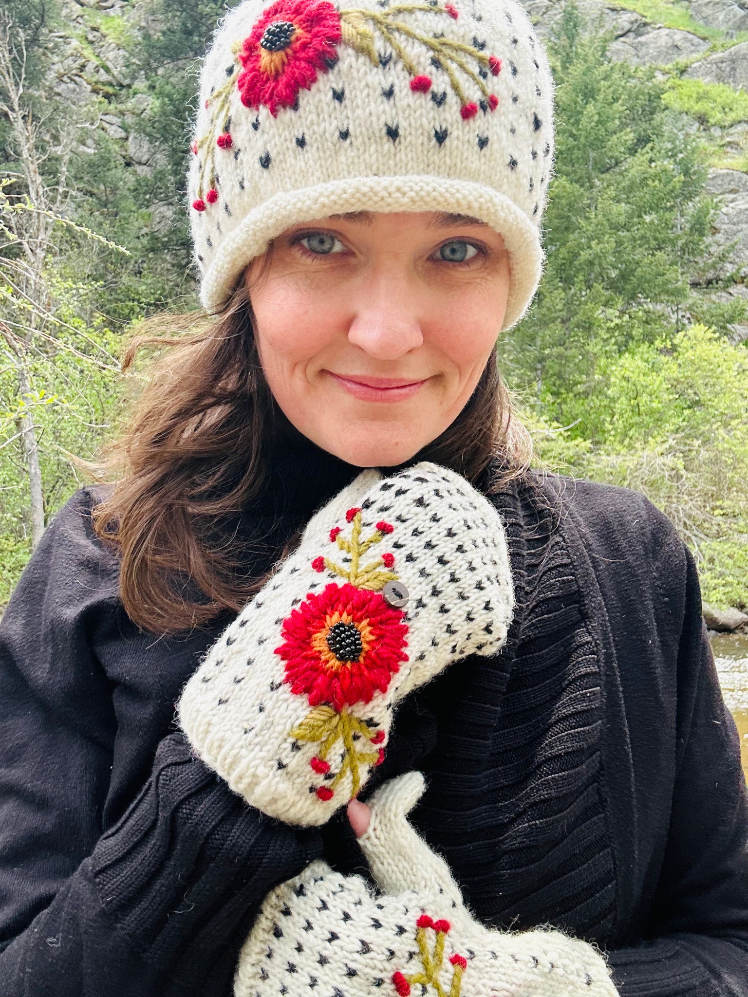 Wool Convertible Mittens Pattern Crochet Knit Convertible Mittens