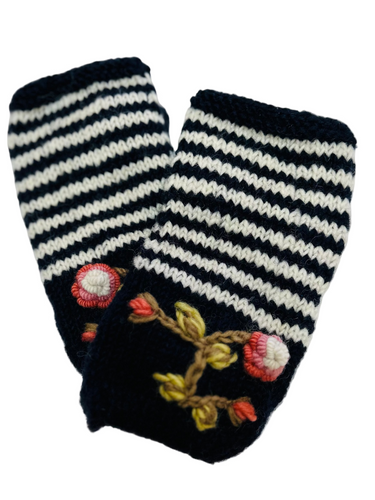 Olive Handwarmer in Navy