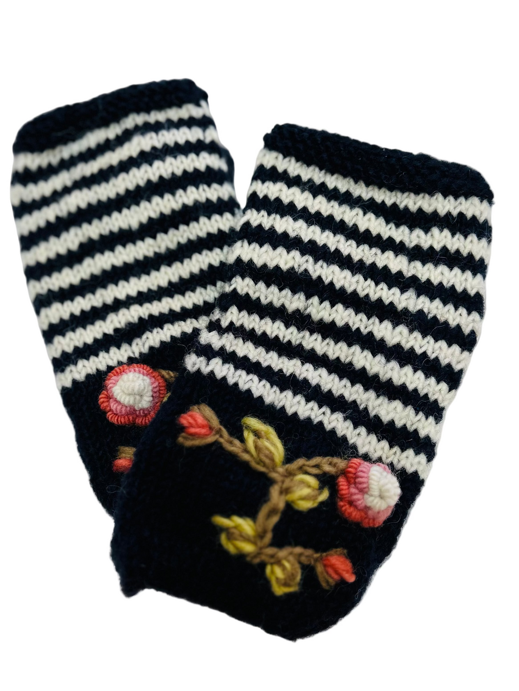 Olive Handwarmer in Navy