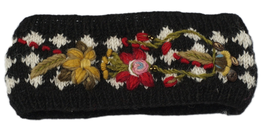 Lila Headband in Black