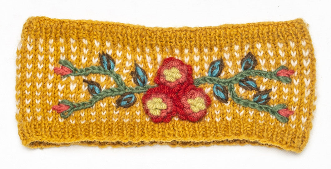 Olive Headband Gold