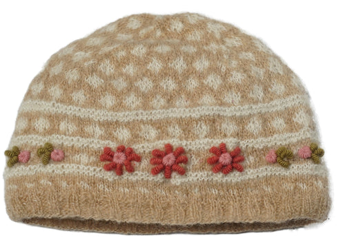 Bella Mohair Hat in Neutral