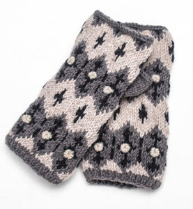 Karma Handwarmer Grey
