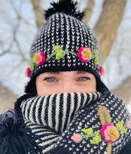 Load image into Gallery viewer, Olive Ear Flap Hat Black