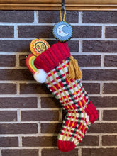 Load image into Gallery viewer, Plaid Knit Stocking