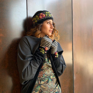 Olive Hat Black